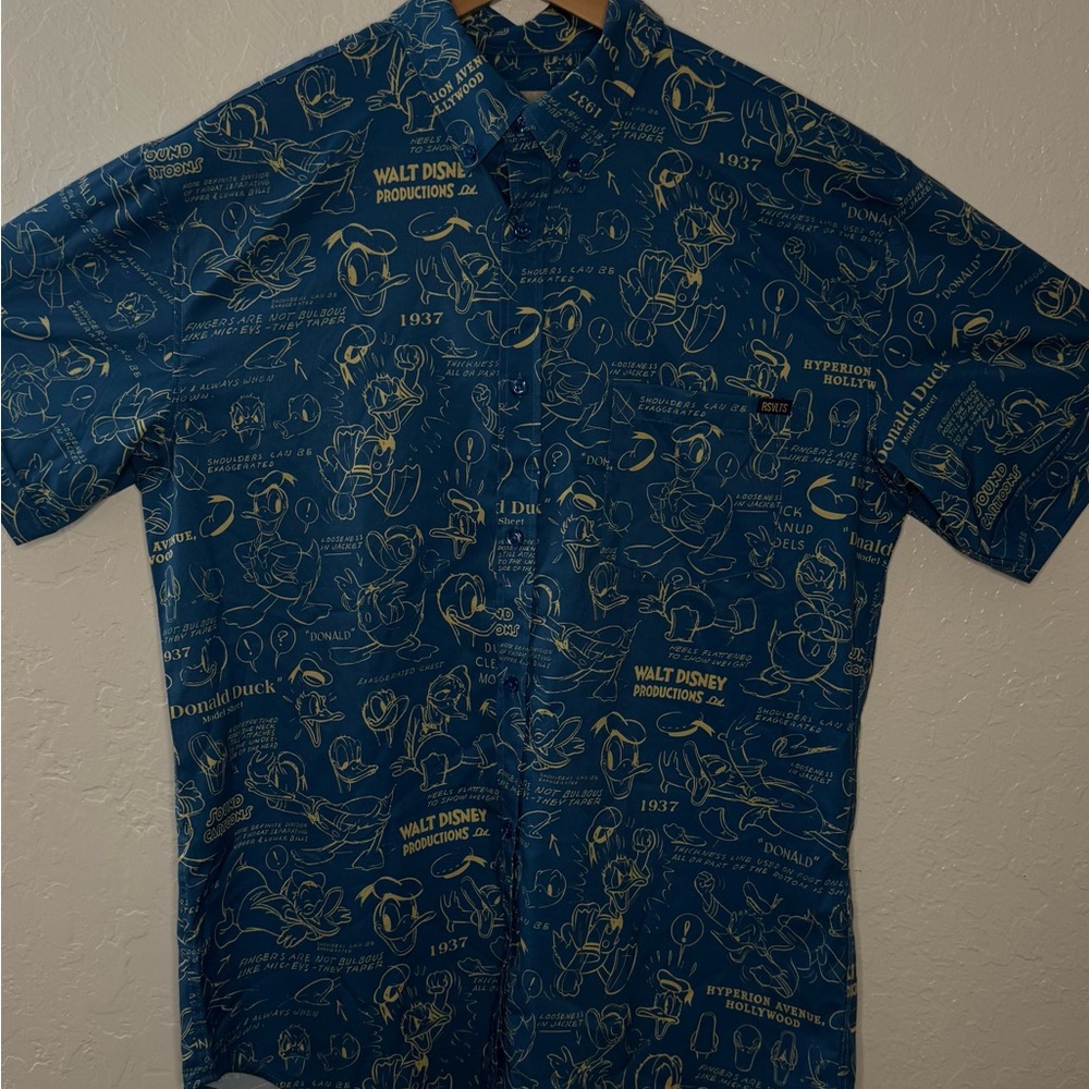 Disney Donald Duck 90th “Designing Donald” Kunuflex Short Sleeve Shirt